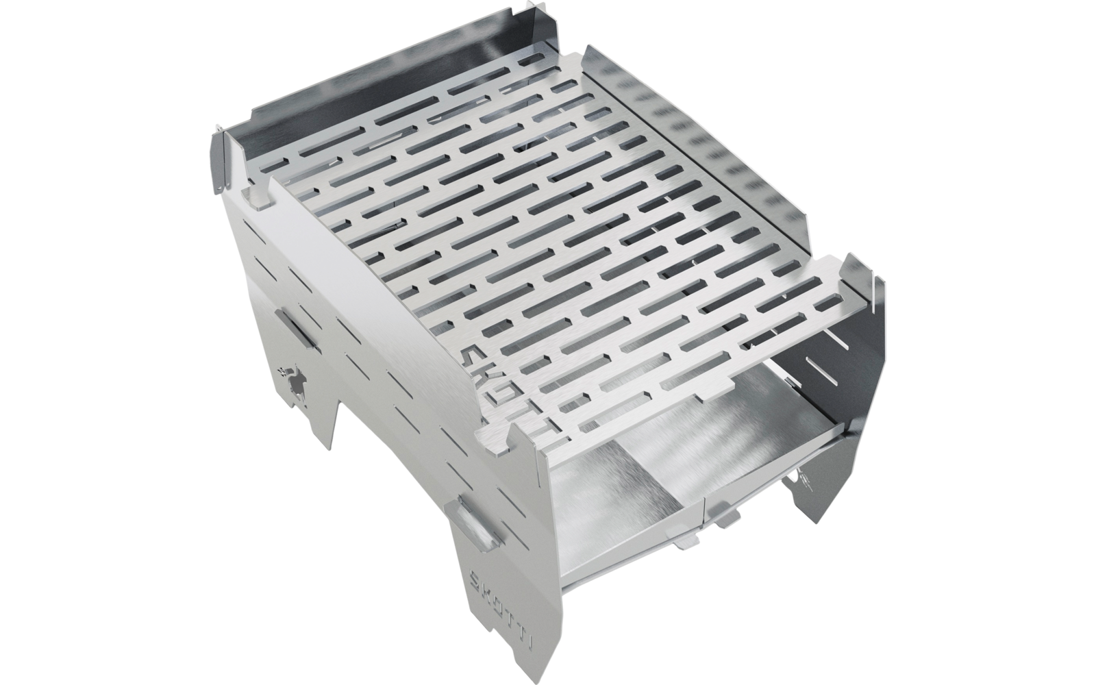 Skotti Tischgrill Mini für Holz / Holzkohle