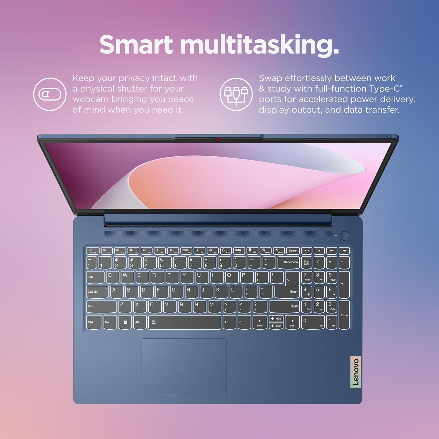 Lenovo IdeaPad Slim 3 - (2023) - Notebook para uso diário - Leve - Windows 11 - Tela FHD de 15,6