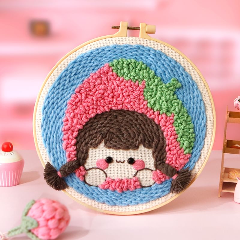 Embroidery Kingdom - Cartoon Capybara DIY borduurpakket (verschillende ontwerpen)
