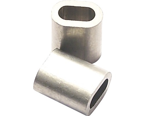 Persklem Z3 Ø 3 mm aluminium 5 stuks
