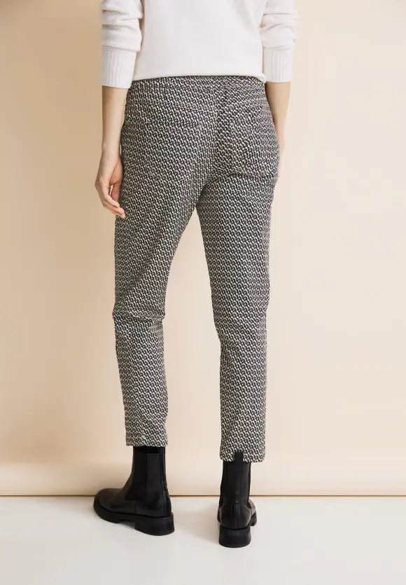 Print Joggpants - Black