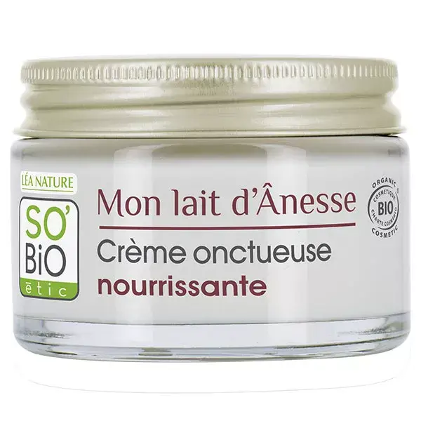 Creme Nutritivo Orgânico So'Bio Étic My Donkey Milk 50ml