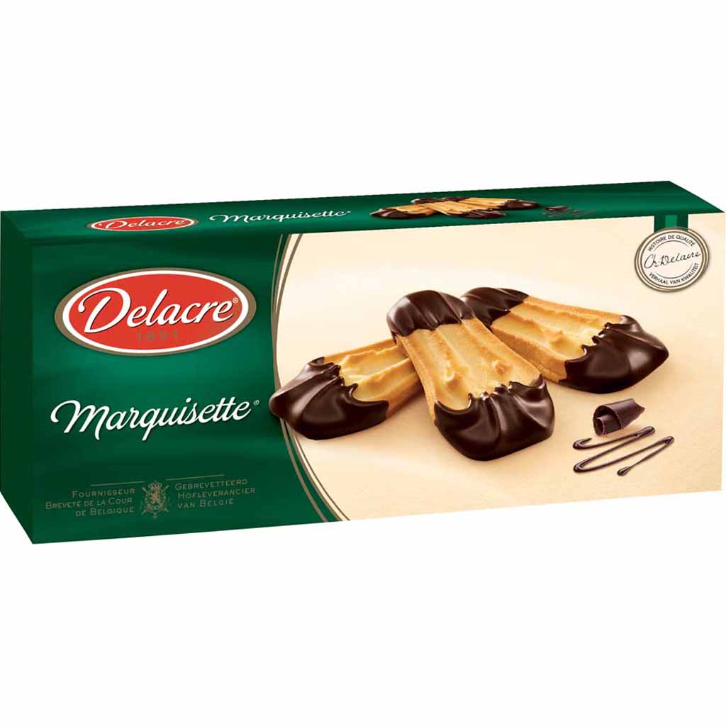 Delacre Marquisette Schokoladengebäck 100g MHD:30.8.25