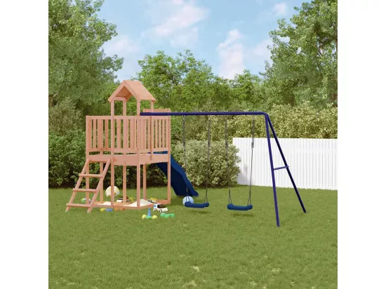 Aire de jeux d'extérieur bois massif de douglas