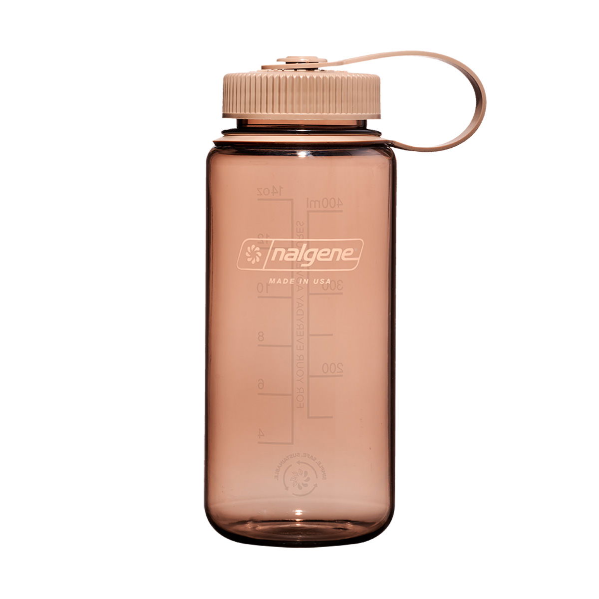 Nalgene Wide Mouth Sustain drikkedunk 500 ml (Mocha)