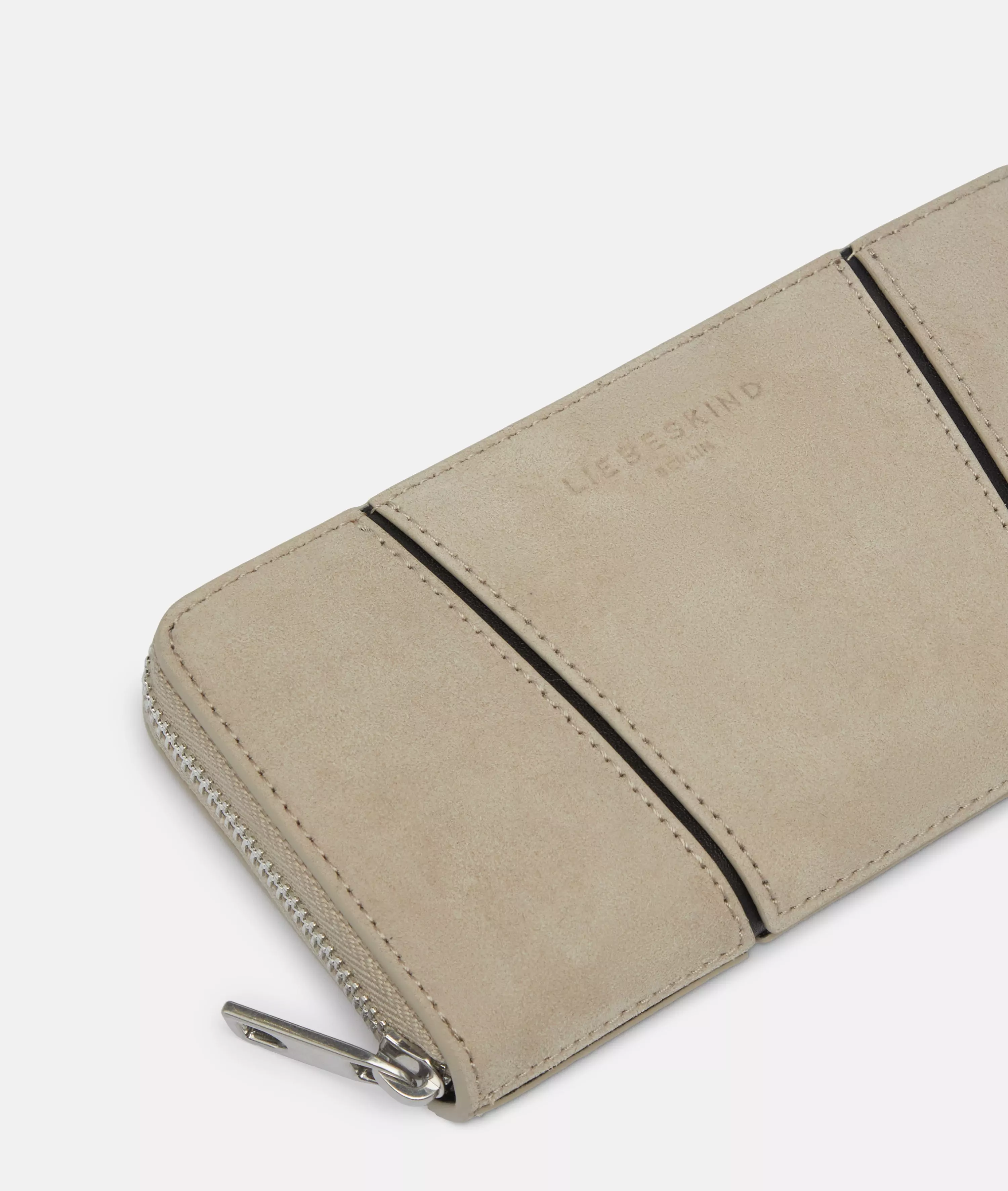 Wallet Large wallet in suede look