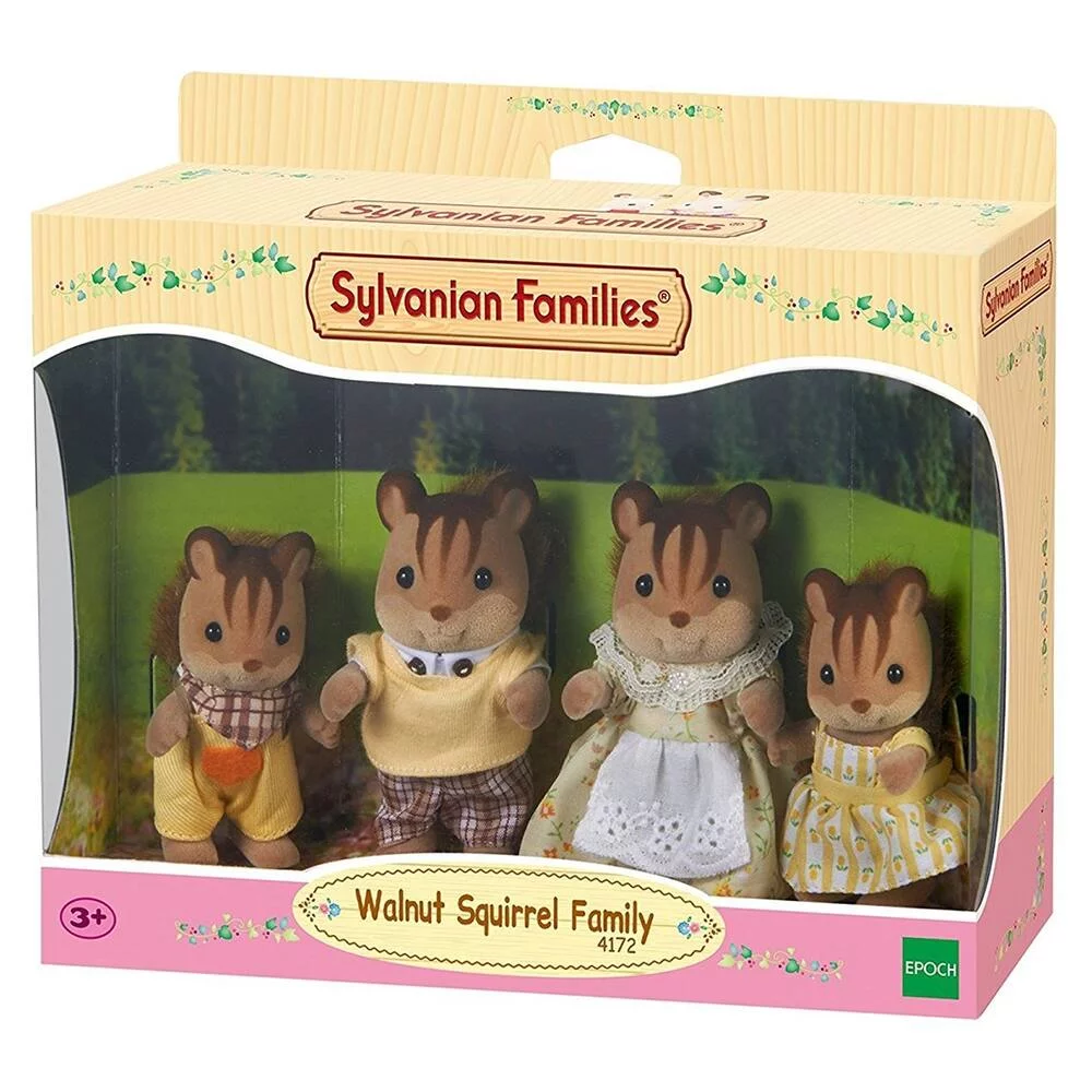 FAMILLE ECUREUIL ROUX - SYLVANIAN FAMILLES