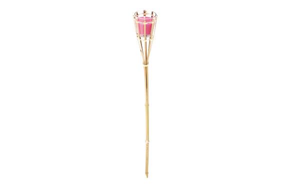 TORCHE JARDIN BAMBOU CITRONNELLE D.76CM