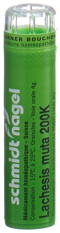 SCHMIDT-NAGEL Lachesis muta 200 K<br>4 g, Granulat
