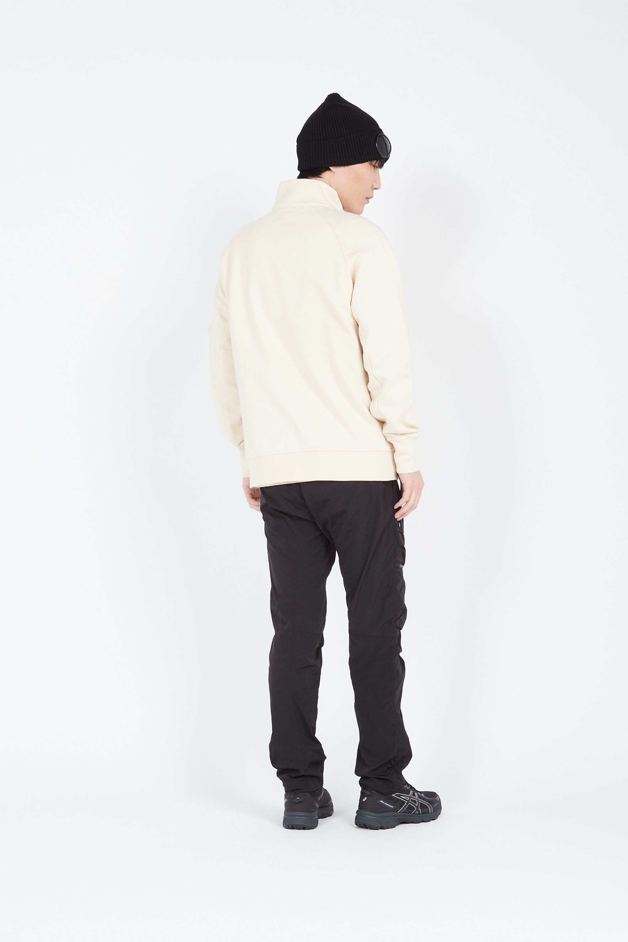 C.P. COMPANY Sweat DIAGONAL RAISED FLEECE Beige