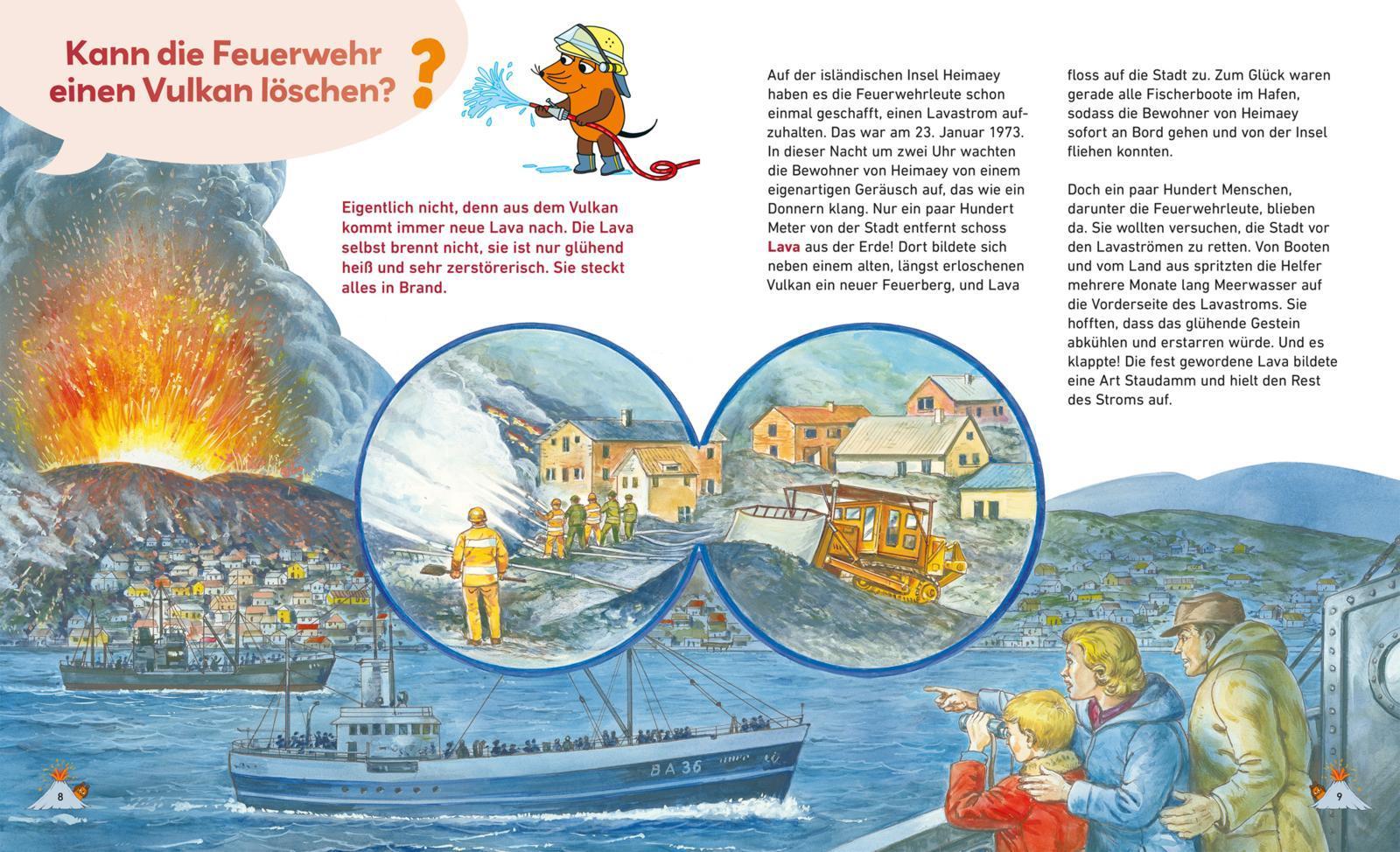 Vulkane und Erdbeben / Frag doch mal ... die Maus! Die Sachbuchreihe Bd.22