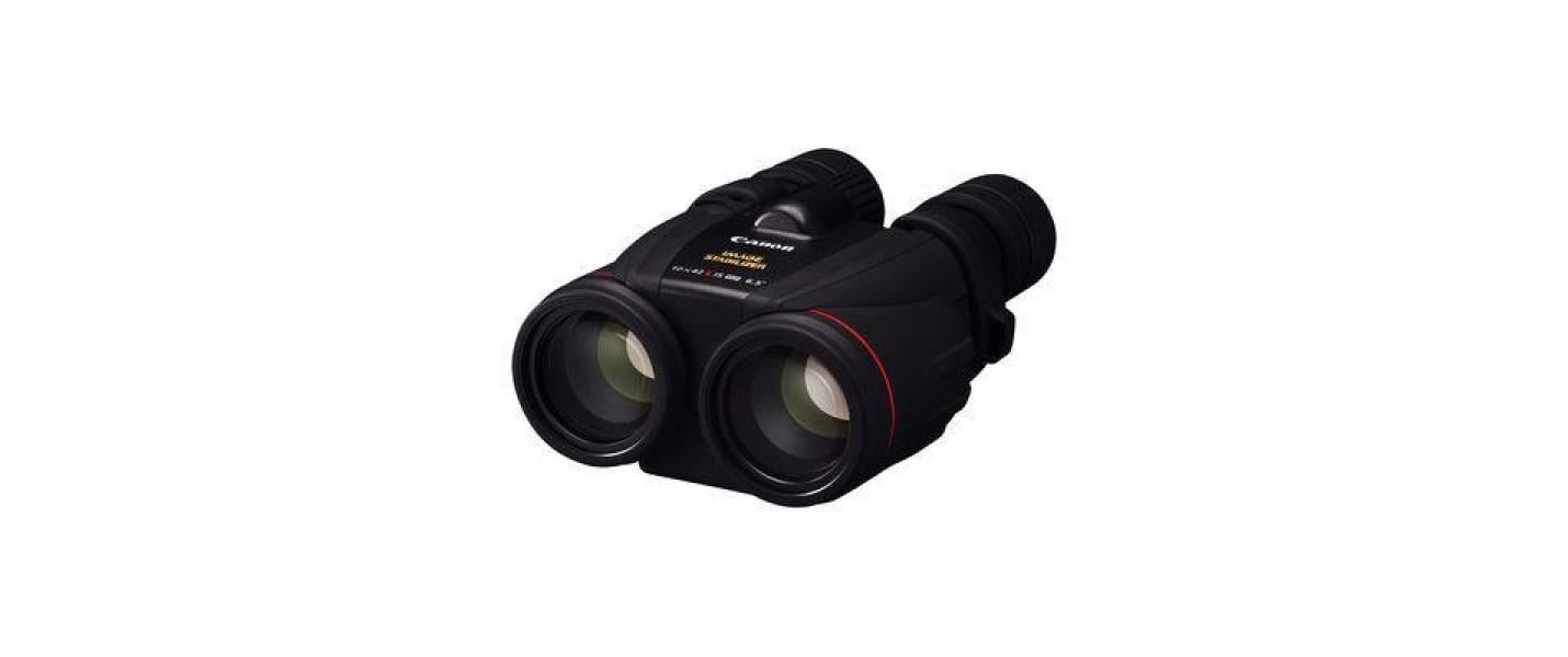 Fernglas 10x42L IS WP<br>Wasserdichte* Premium-Fernglas mit 10facher Vergrösserung bietet die lichtstarke Spitzenoptik der Canon L Serie sowie einen optischen Bildstabilisator