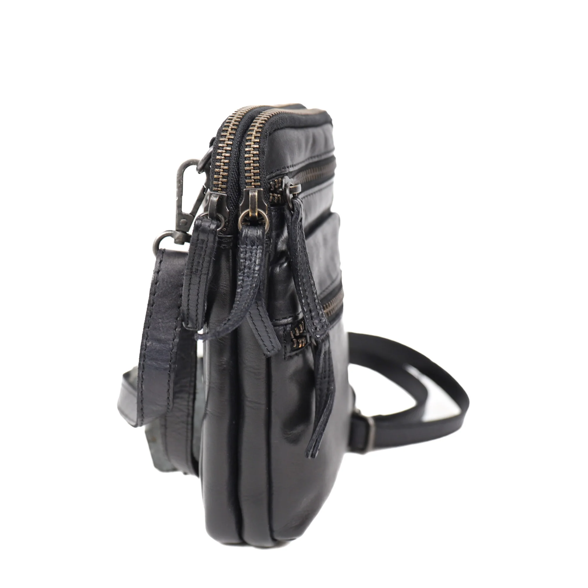 Bear Design Cow Lavato Schoudertas/ Telefoontasje Toni Black CL44338