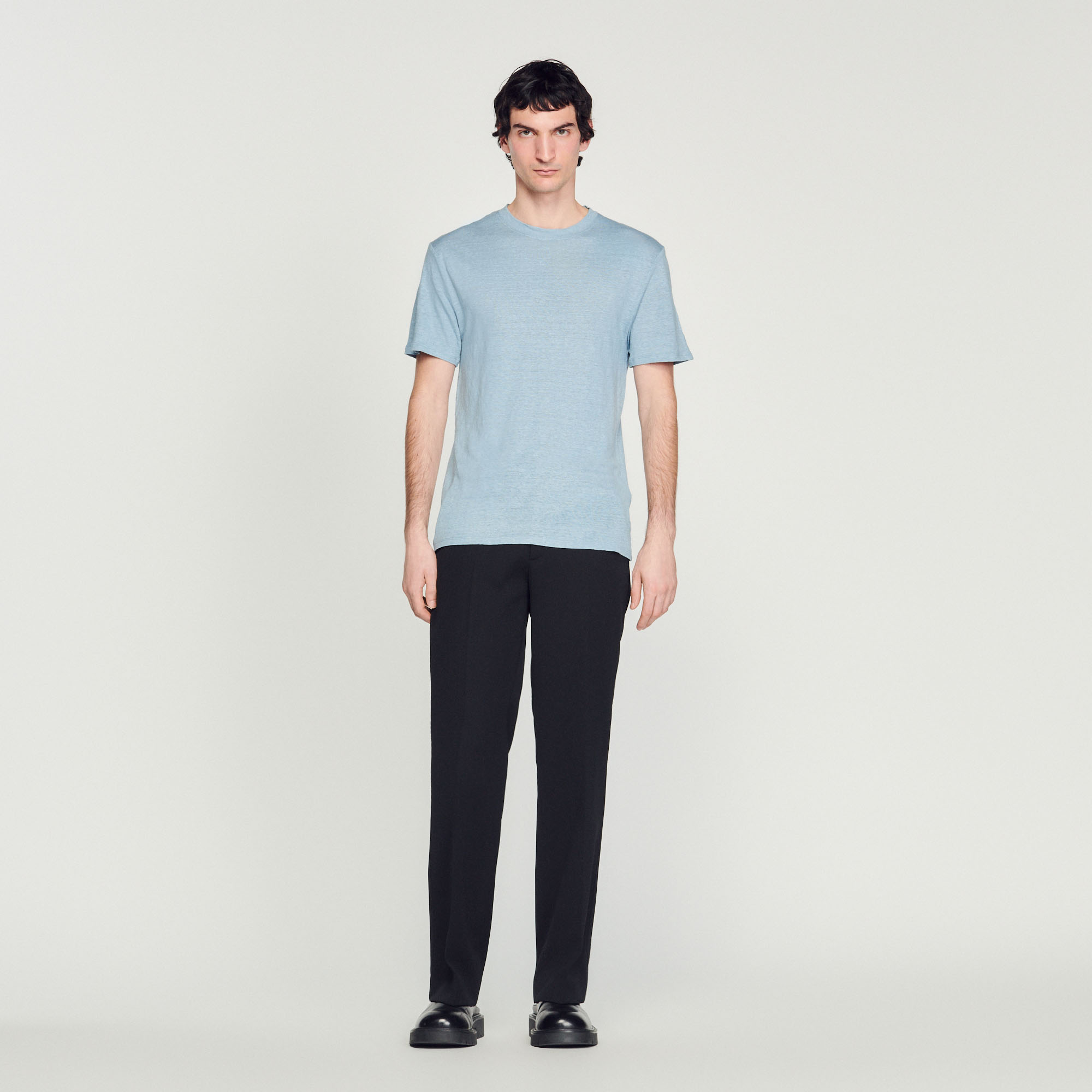 T-shirt en lin certifie
