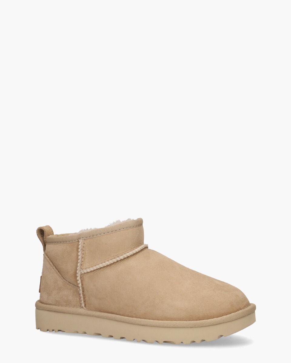 UGG Classic Ultra Mini Boot Sand Dames Enkelboots