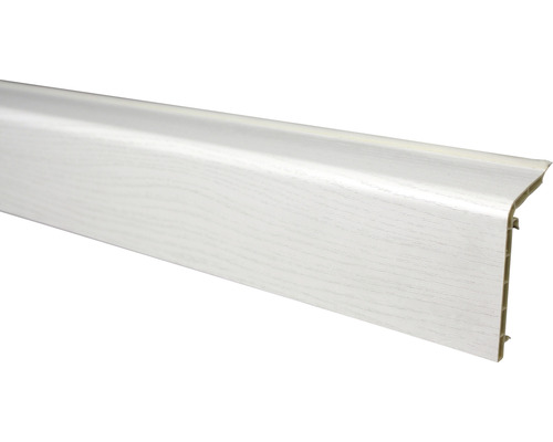 Marley verwarmingsbuisafdekking 22x88x2000 mm aswit voor verwarmingsbuizen