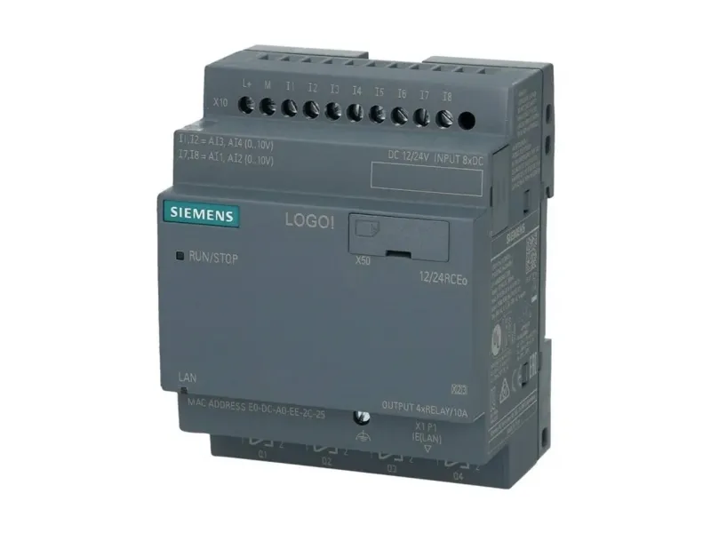 Siemens 6ED1052-2MD08-0BA2 PLC-styringsmodul 12 V/DC, 24 V/DC - UDEN DISPLAY