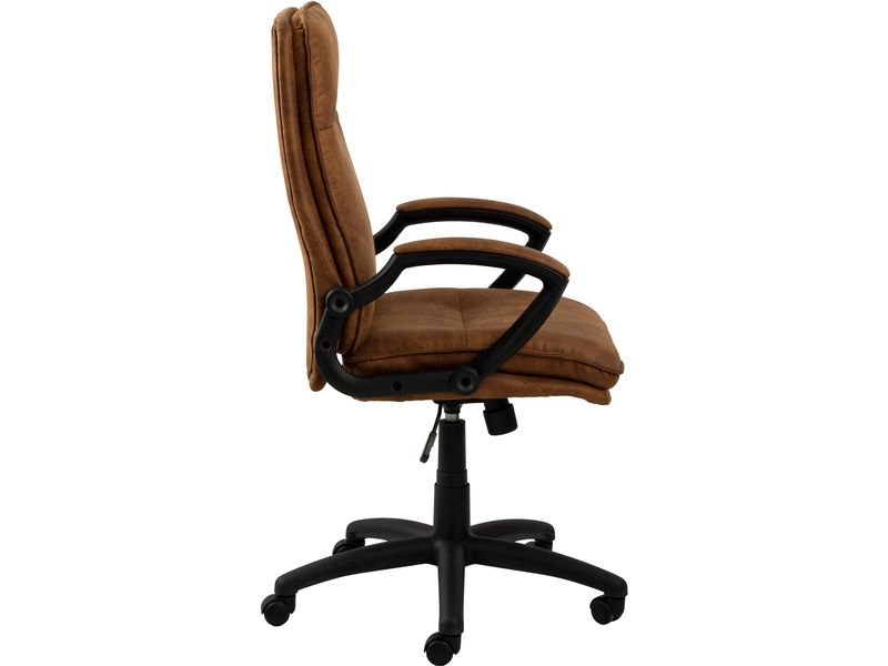 AC Design Bürostuhl Brad, mit Armlehnen und Bremsrollen, Ca Moderner Schreibtischstuhl in edler Optik
