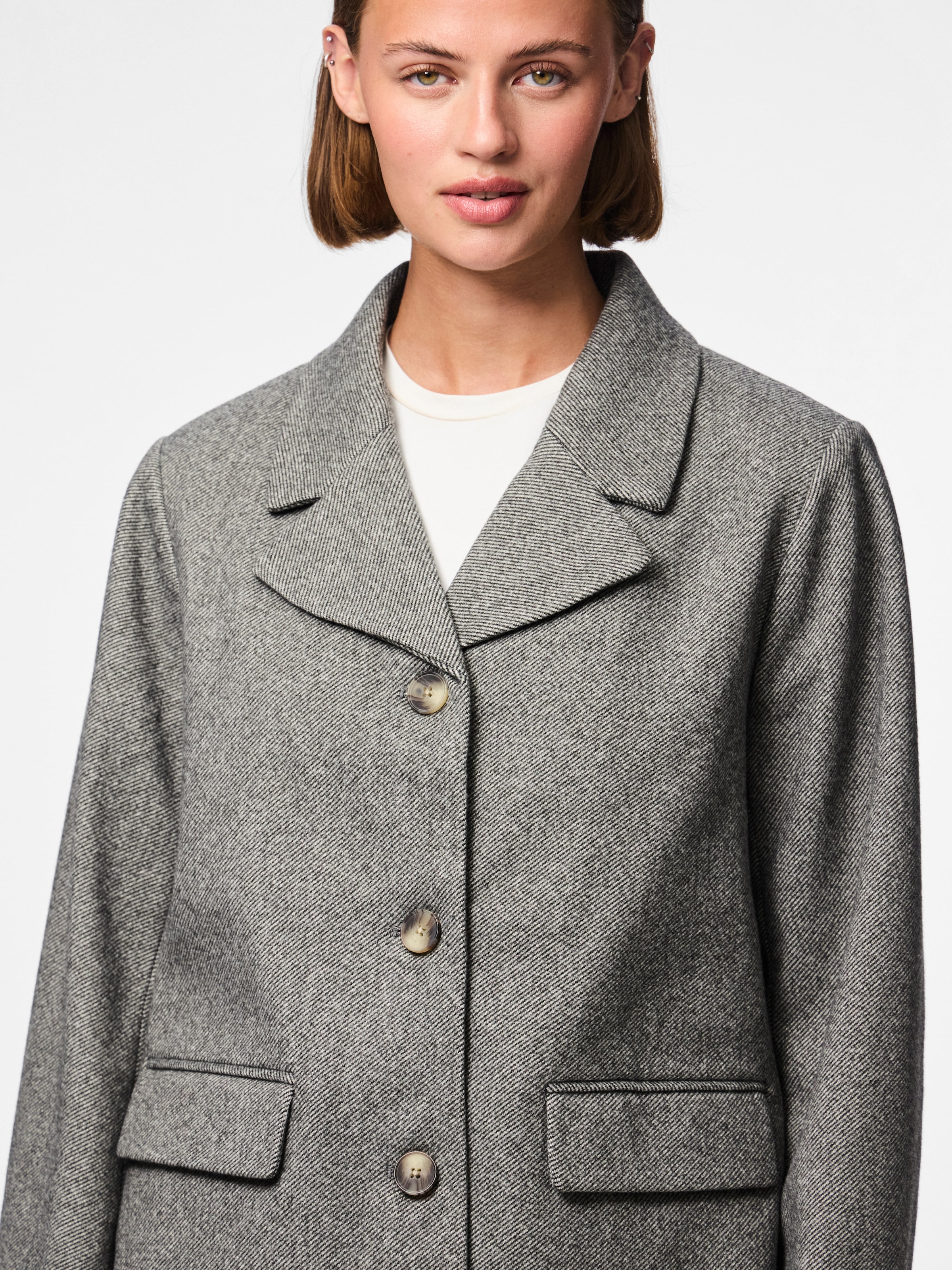 pieces Hemdjacke »PCBIANCA LS BLAZER JACKET NOOS«