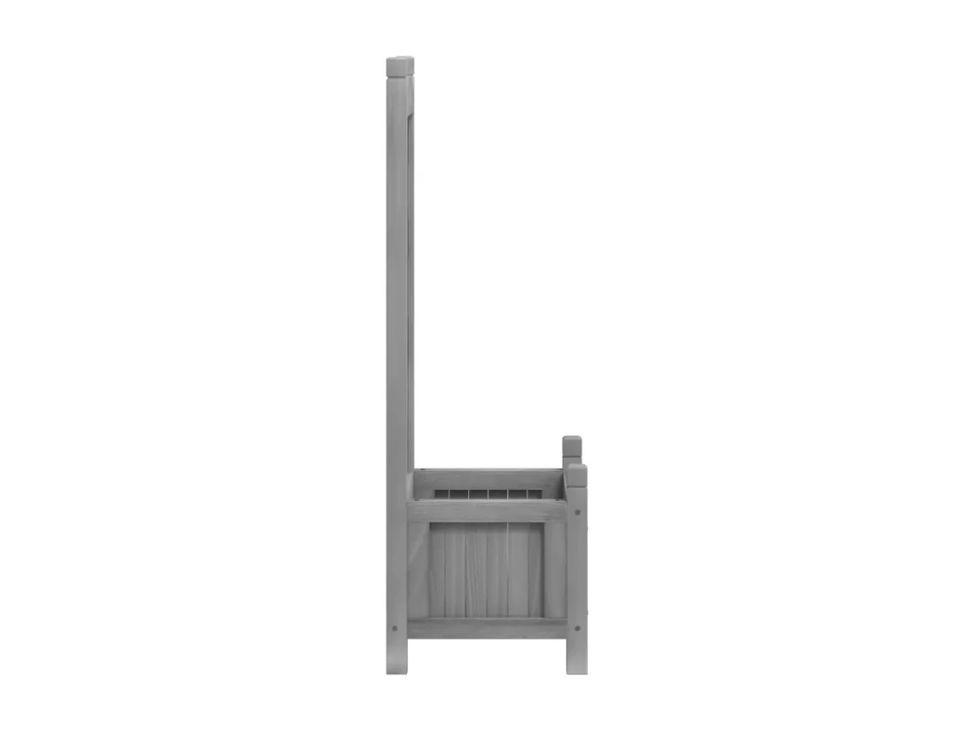 Jardinière bac lit surélevé bois marron 40 x 30 x 90 cm 02_0038323