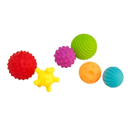 Lot de 6 balles sensorielles   de               Formula Baby