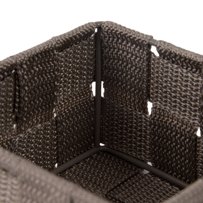 Petit panier de rangement Stan S taupe