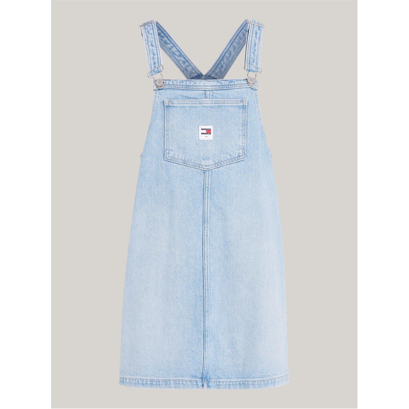Tommy Jeans Pinafore Denim Dress
