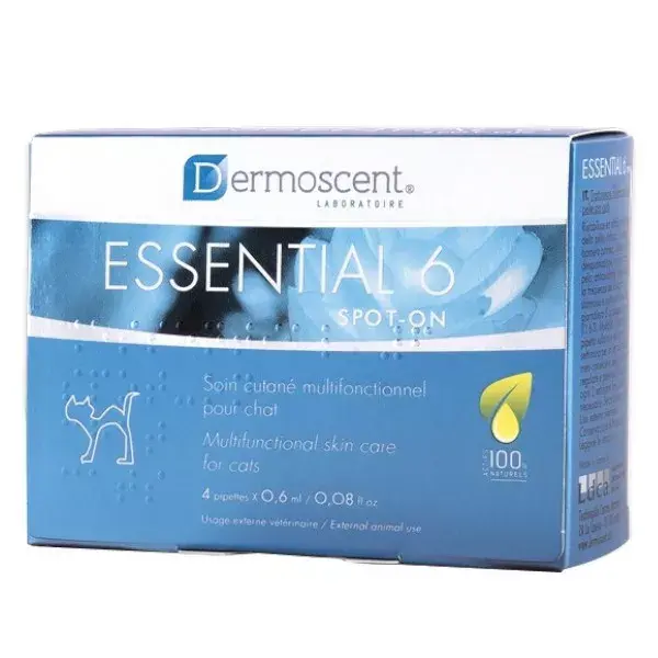 Dermoscent E6 Cat SO 4 unidades