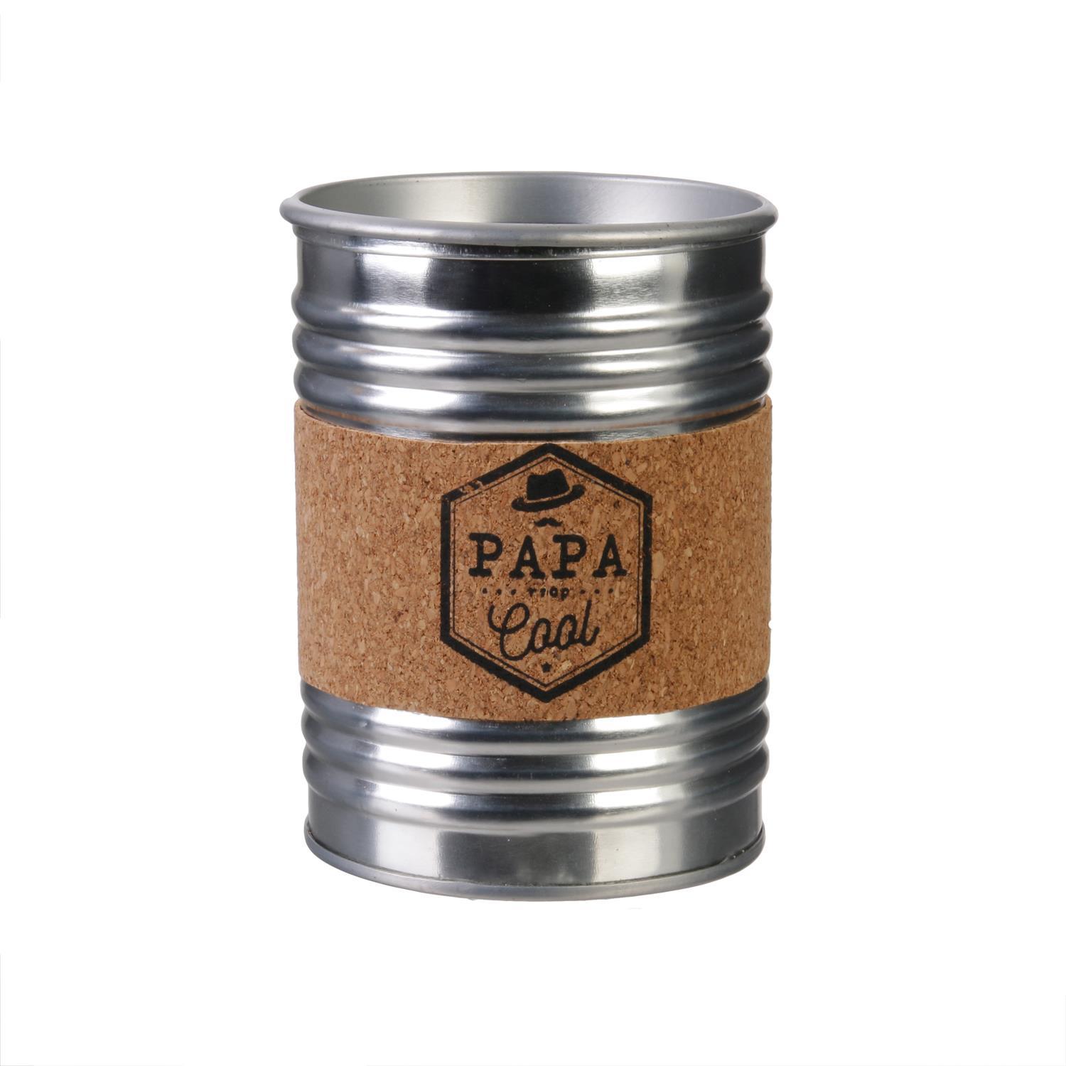 BOUGIE PARFUMEE CONSERVE METAL PAPA 130GR