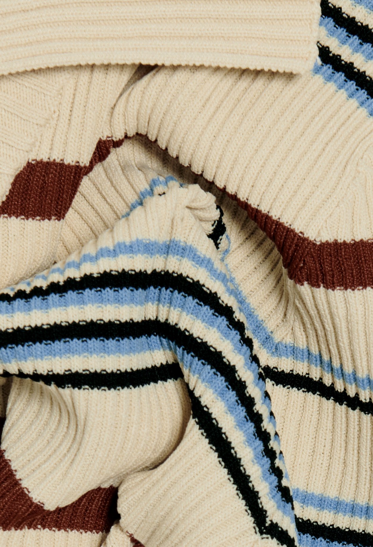 Pull col polo manches courtes