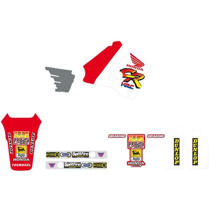 Kit déco Tecnosel VINTAGE TEAM HONDA 1991