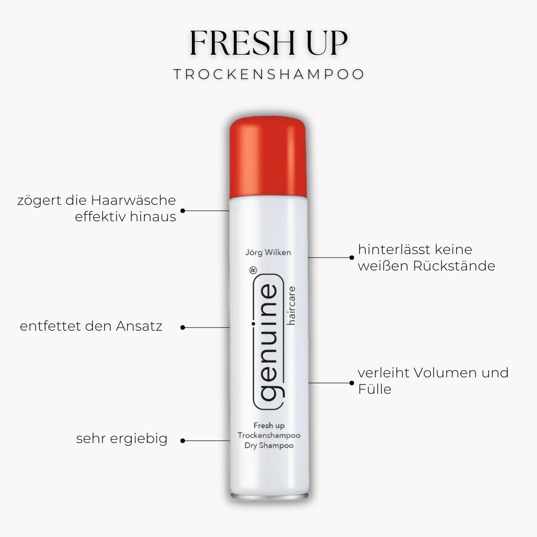 genuine haircare - Fresh up Trockenshampoo Dry Shampoo
