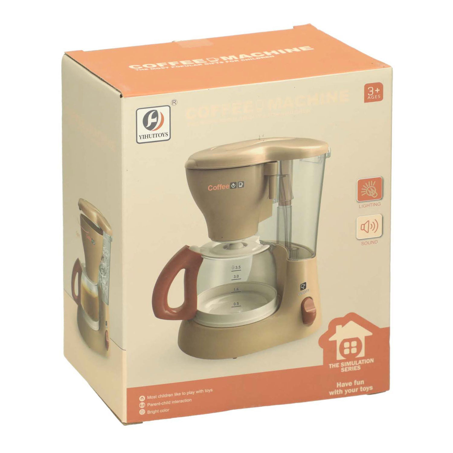 Koffiezet Apparaat met Licht enGeluid