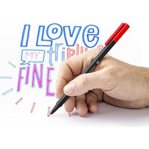 Fineliner triplus, étui carton de 10