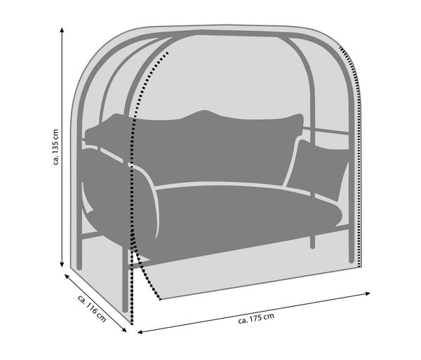 Dehner Abdeckhaube für Daybed Venezia