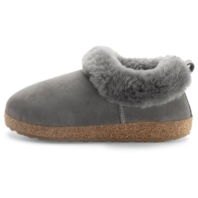 Damen-Schlupfpantoffel, Grau
