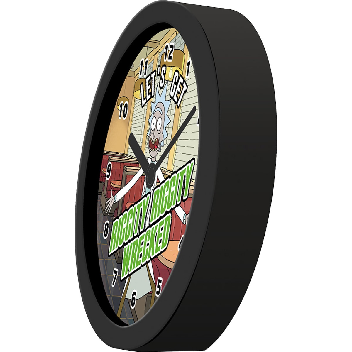 Pyramid International Rick and Morty bordklokke (Wrecked)