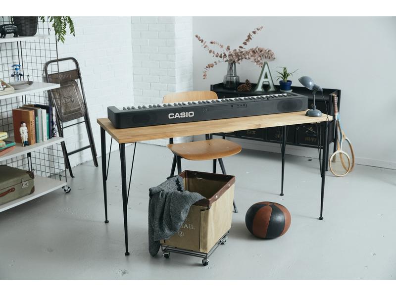 Casio E-Piano CDP-S110BK Schwarz Das Einsteigermodell der CDP-S Digitalpiano-Serie mit gewichtetem Scaled-Hammer-Action-Keyboard II mit 88 Tasten