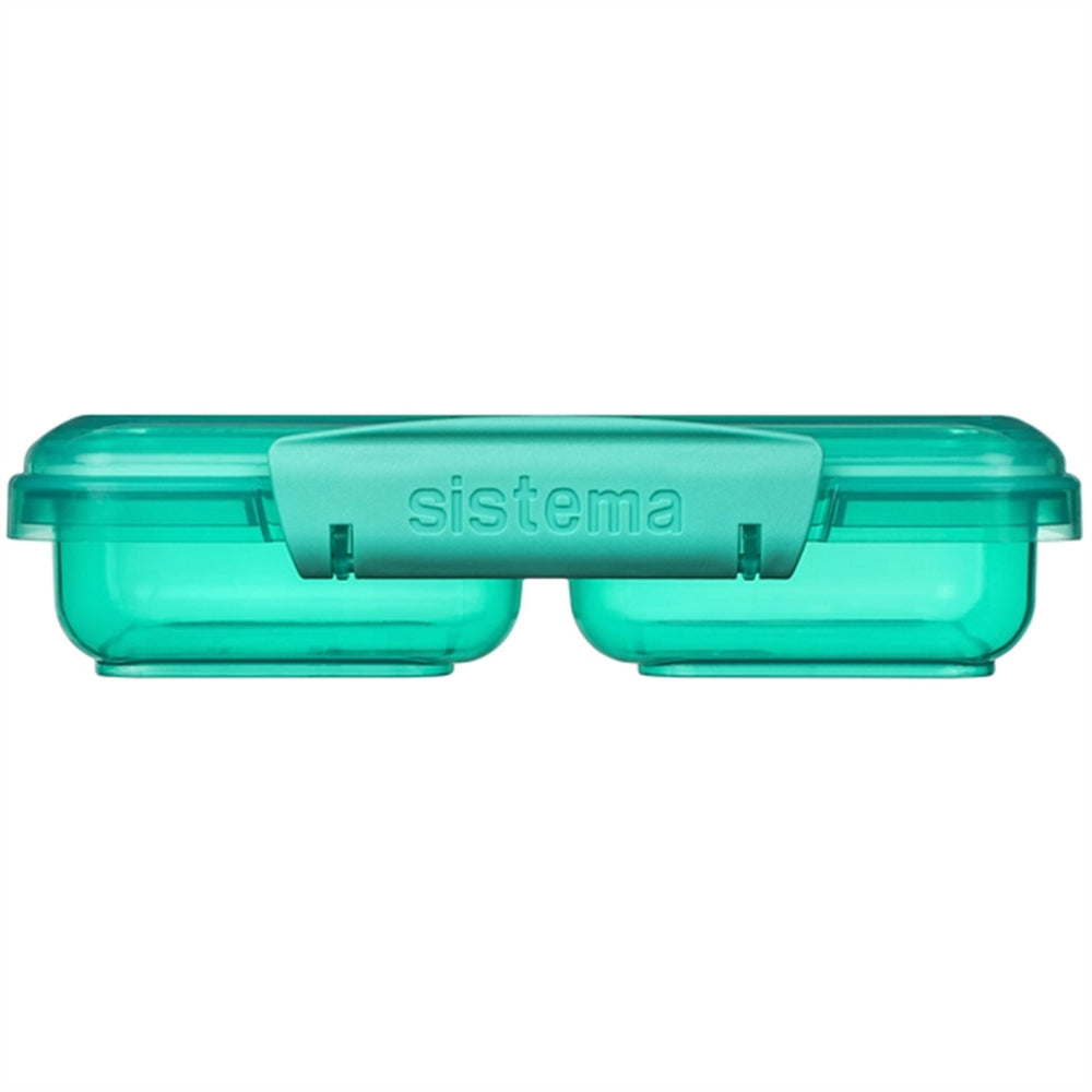 Køb Sistema Small Split Madkasse 350 ml Teal
