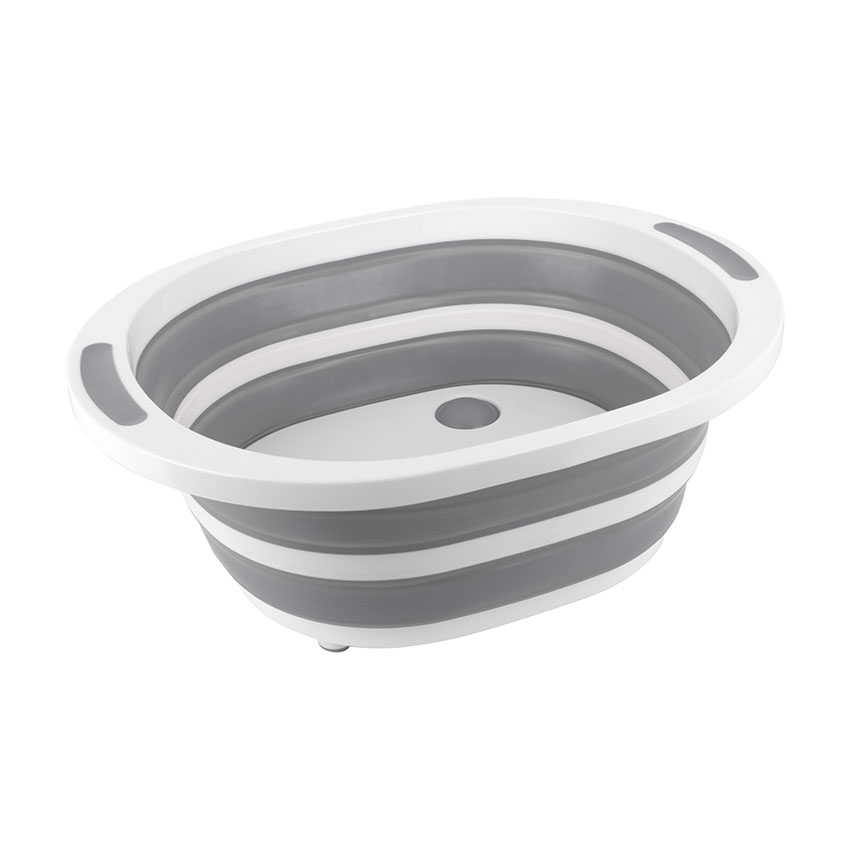 Brunner 3Ways Fold-away opvouwbare wasbak - White/Grey