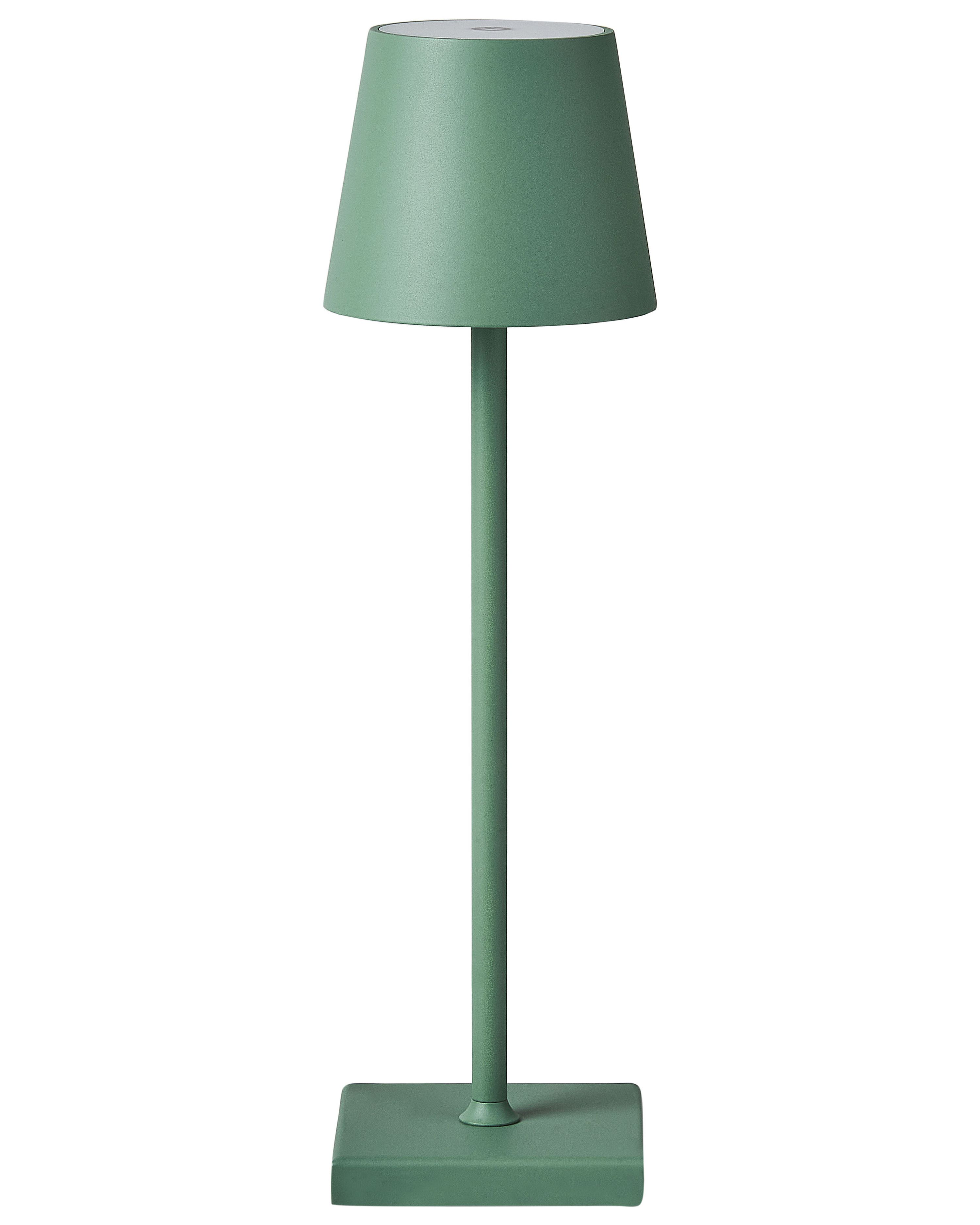 LED draadloze tafellamp BACEIRO met dimmer Metaal Groen