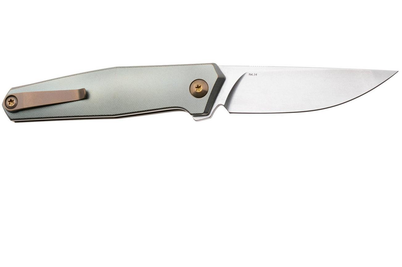 Ansø of Denmark Toko TOKO-CR-AM, Stonewashed RWL34, Cuprum Titanium zakmes, Jens Ansø design