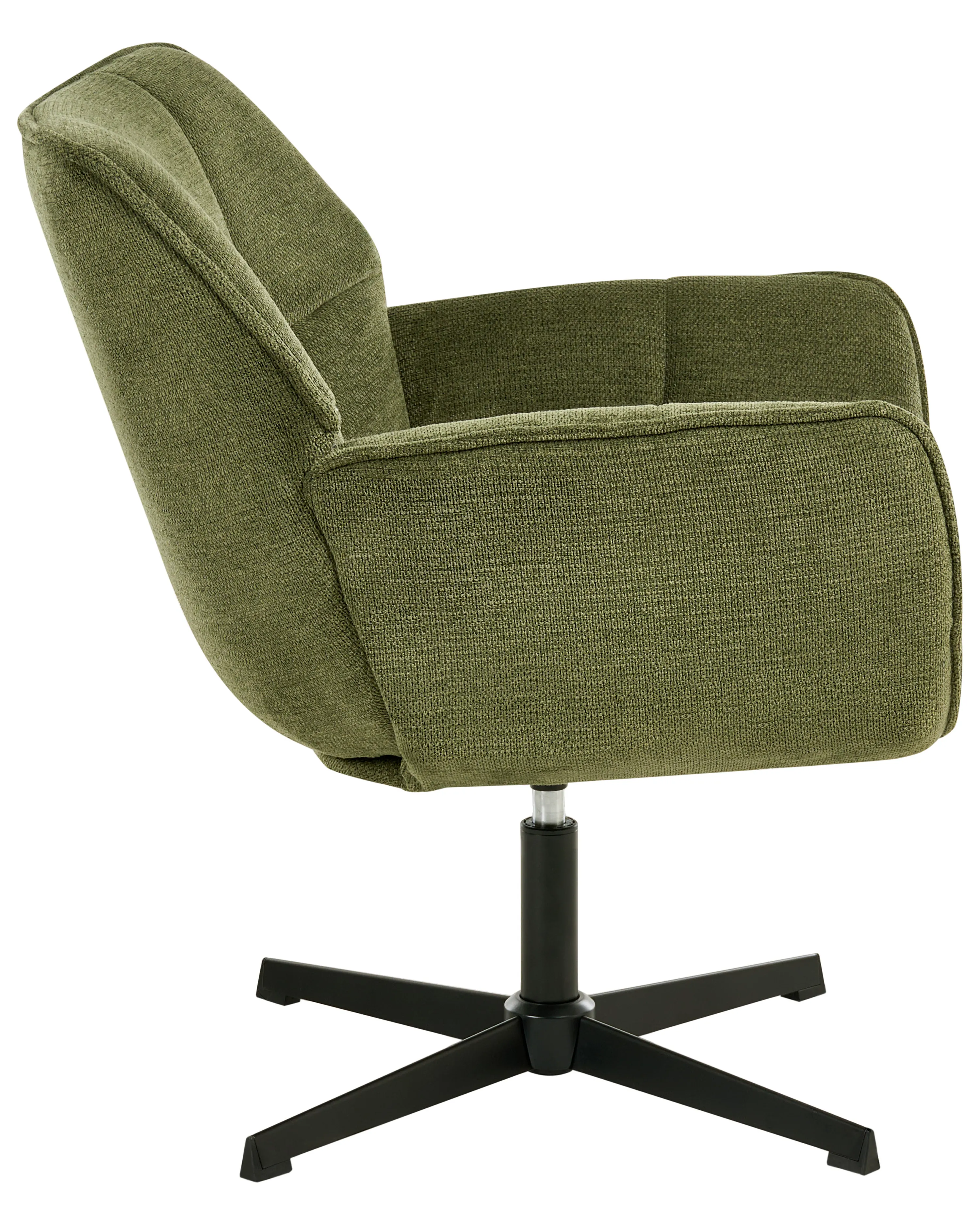 Draaifauteuil AUMA Stof Groen