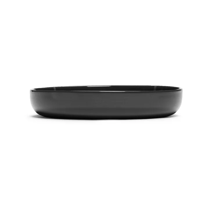 Serax - Zuma tiefer Teller by Kelly Wearstler, Ø 20,5 cm, Pacific / grau (2er-Set)