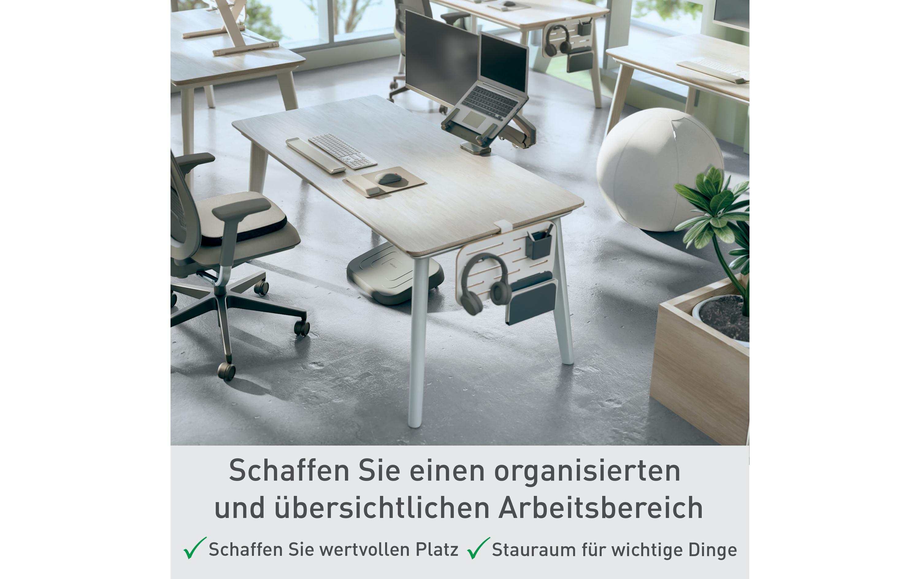 Ergo Schreibtisch-Organizer Klein, WeissSchreibtisch-Aufbewahrung