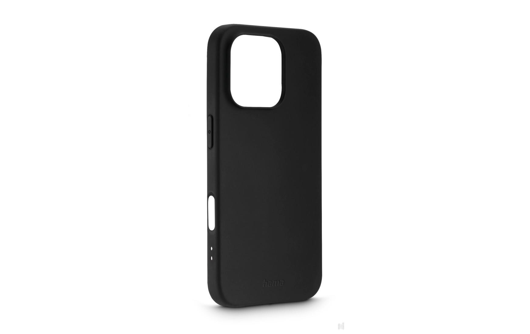 Back Cover MagCase Fant. Feel Schwarz für iPhone 16 Pro MaxHama Fantastic Feel Handy-Schutzhülle 17.5 cm (6.9