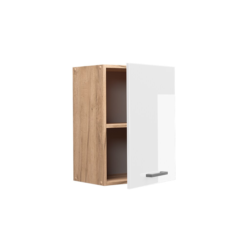 Vicco Hängeschrank Küchenschrank Küchenzeile R-Line 45 cm Eiche Weiß Tür Fächer