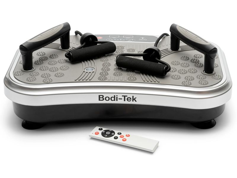 Bodi-Tek Vibrationstrainer Exercise Pro Vibrationstrainer mit 10 Programmen und 100 Intensitätsstufen