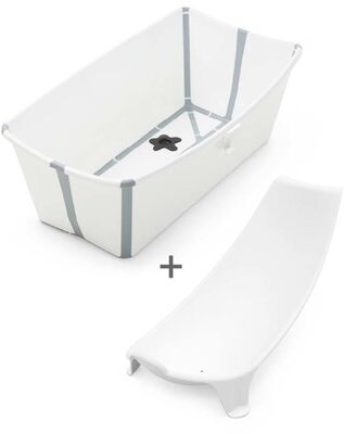Stokke Flexi Bath Badebalje & Badestol, White