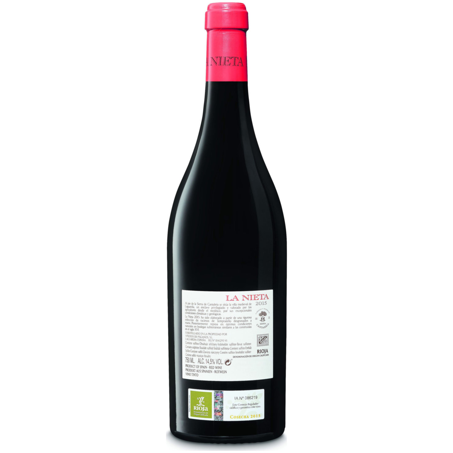 Rioja DOCA La Nieta Viñedos de Páganos -75cl